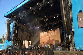 Flashline gear joined the Deftones on the main stage at the Zurich Open Air Festival.