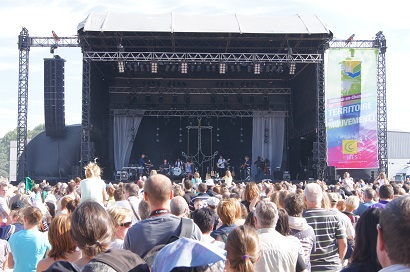 JBL VTX made its debut in France at last year's Foire en Scène festival in Chalons en Champagne