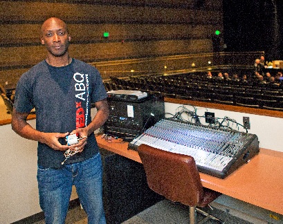 On Cue Stage and Event Services' Nicholas Taylor,