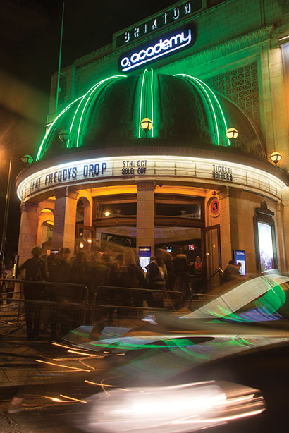 Entec supplied lighting and sound gear and crew for two major gigs at Brixton and Bristol 