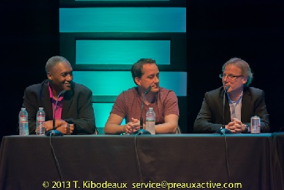 At PreSonusSphere 2013, from left - Khaliq Glover, John Mills and Jim Odom