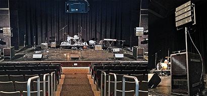 Princeton's Frist Theatre Using VUE al-4 Line Array
