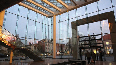 Kashubian Philharmonic Hall in Wejherowo, Poland