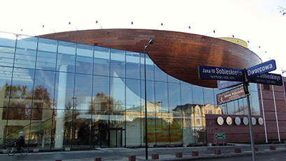 Kashubian Philharmonic Hall in Wejherowo, Poland