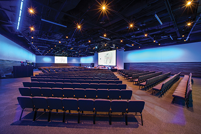 Redemption Church in Gilbert, AZ installed an MLA Compact system from Martin Audio.