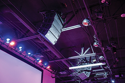 Redemption Church in Gilbert, AZ installed an MLA Compact system from Martin Audio.