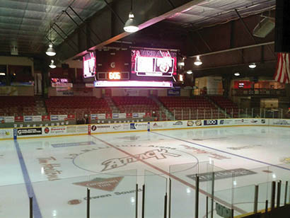 Straight Street Event Services of Cambridge, Ontario, upgraded the sound system at the 3,500-capacity J.D. McArthur Arena here with fully-weatherized Danley Sound Labs OS80s. The arena hosts both hockey and lacrosse events.