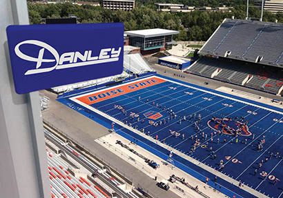 For 14,500-capacity Bronco Stadium at Boise State University, Production Services International worked with Daktronics to enhance the audio system with ho Horn loudspeakers, BC subwoofers and OS-80 weatherproof loudspeakers from Danley Sound Labs.