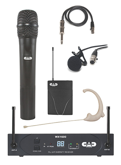 CAD Audio 1600 Series UHF Wireless System