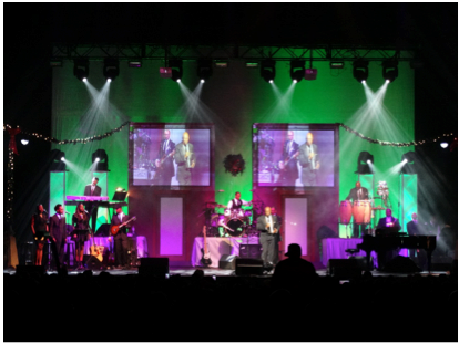 For KEM Holiday Tour, Thunder Audio Supplied RCF Gear