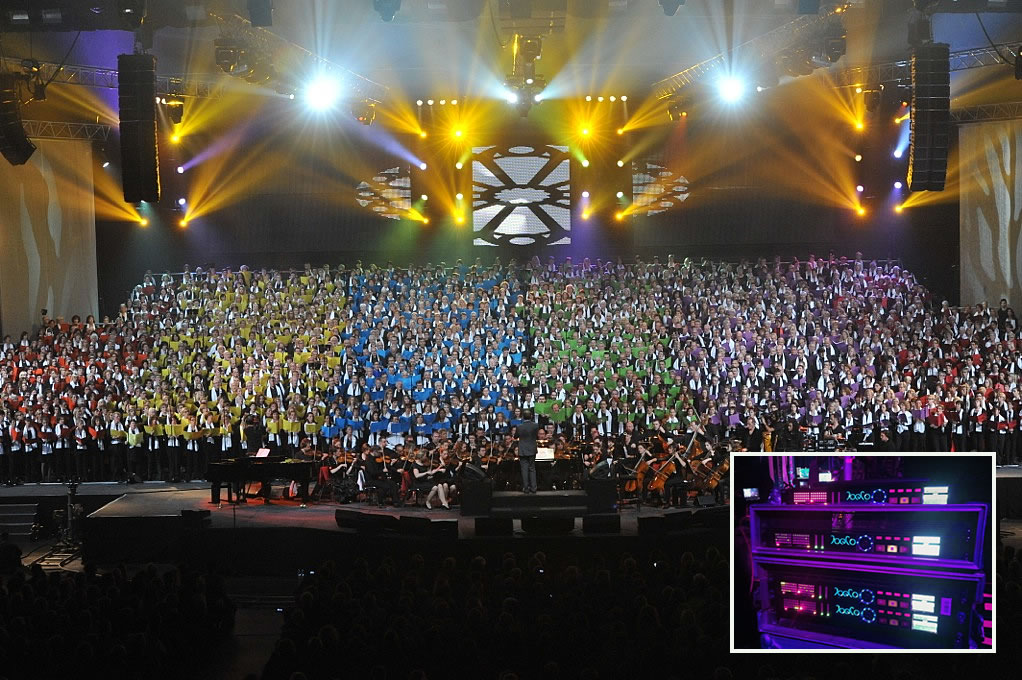 DuShow’s Philippe Barguirdjian used JoeCo’s BlackBox BBR64MADI for recording and virtual soundcheck.