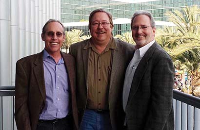 Pictured from left is Gary Marshank, Rob Hofkamp and Paul Hugo