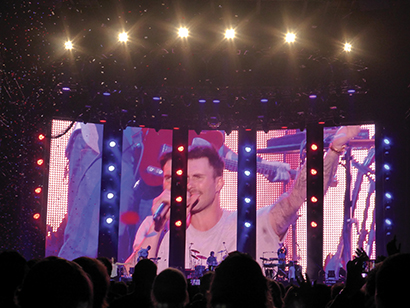 For the second year in a row, Delicate Productions supported Maroon Five with a Martin Audio MLA system for two celebratory New Year’s Eve shows at the Mandalay Bay Event Center.