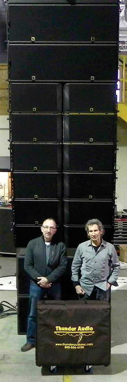 Paul Owen (left) and Tony Villarreal with part of the company’s new K2 complement