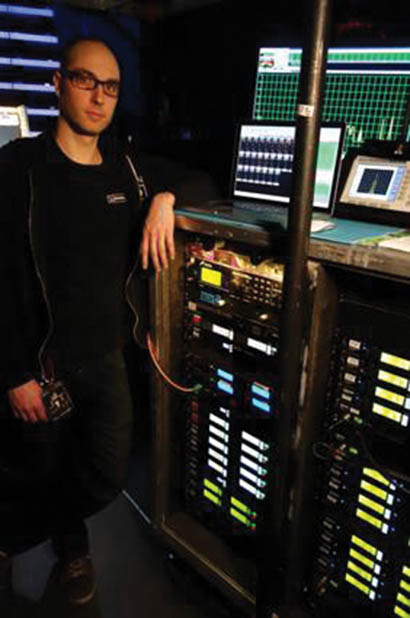 Solotech RF Technician Éric Marchand 