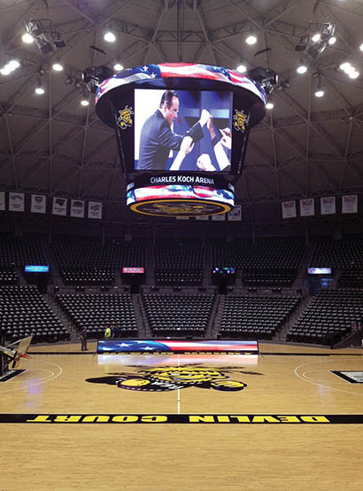 Wichita State University Arena Installs Danley Horns and Subs