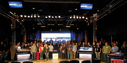 DiGiCo Announces 2014 Masters Series Tour Dates. Pictured here, a Master Series tour event that took place at Full Sail University in Winter Park, FL