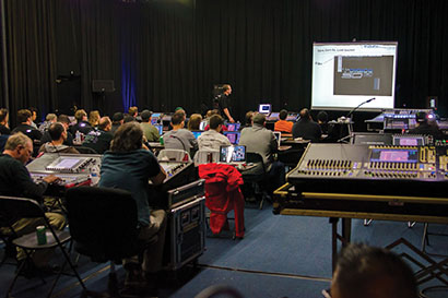 DiGiCo Announces 2014 Masters Series Tour Dates. Pictured here, previously held Master Series tour events.