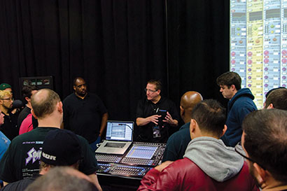 DiGiCo Announces 2014 Masters Series Tour Dates. Pictured here, previously held Master Series tour events.