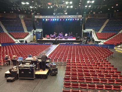 Pikeville, Kentucky-based Branham Productions recently provided a dB Technologies DVA active line array system for a concert featuring Delbert McClinton at the Frankfort Convention Center