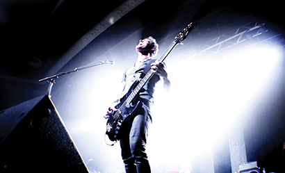 Our Lady Peace bassist Duncan Coutts is using Lectrosonics’ IS400 wireless instrument system