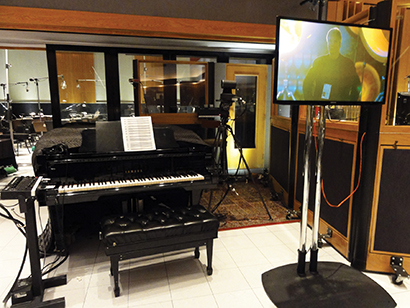 Academy Awards Piano Heard via DPA Microphones. The orchestra performed from a remote location, Capitol Records.