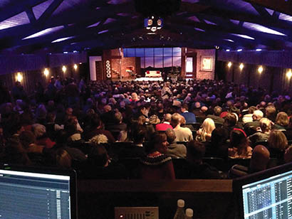 New Gear for Old Log Theatre: A&H GLD, Bose RoomMatch and Shure ULX-D Wireless Mics