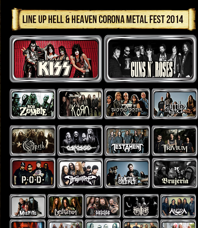 Hell and Heaven Metal Fest Canceled near Mexico City