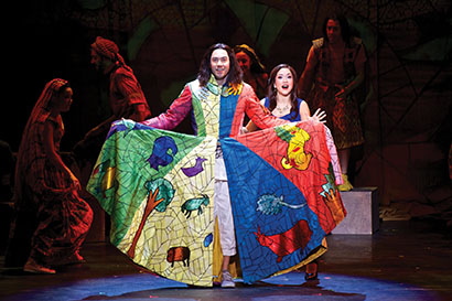 Joseph and the Amazing Technicolor Dreamcoat tour photo by Daniel A. Swalec