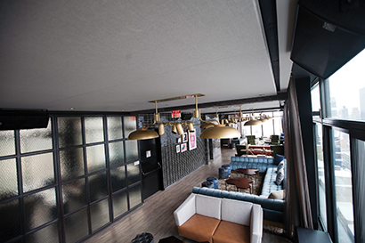 Jason Ojeda and his team designed a system consisting of 14 Martin Audio AQ28’s in a stereo configuration deployed left and right down the lengths of the entire venue.