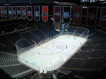 The NHL’s Nationwide Arena in Columbus, Ohio 