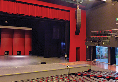 Showco found the Adamson Metrix line array system to be a good fit with the venue’s needs and variety of performances.