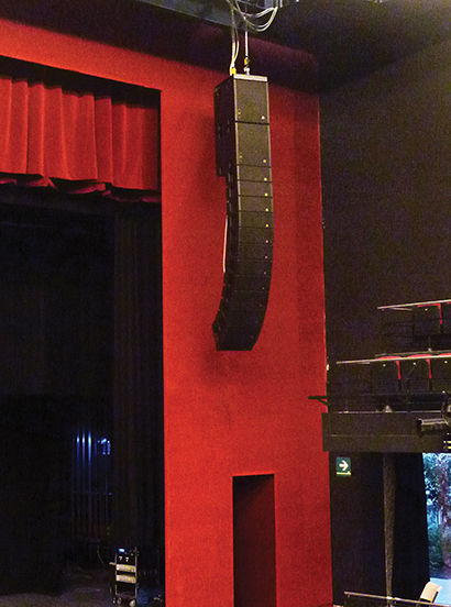 Showco found the Adamson Metrix line array system to be a good fit with the venue’s needs and variety of performances.
