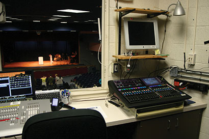 Deltona High School intalled an Allen & Heath GLD-80 Mixer and AR2412 Mixrack combination.
