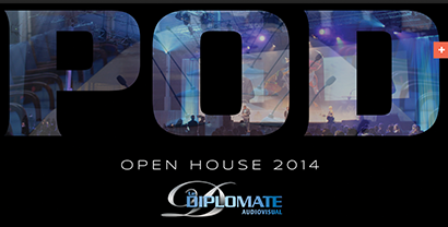 The first Open Door (Porte Ouverte le Diplomate, or POD) event is set for Le Diplomate Audio Visual, 5588 Blvd Rossignols in Laval, Quebec (north of Montreal) on May 13-14.