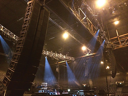 Brit Row Supports Young Voices Tour with Turbosound Flashline Gear