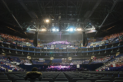 Brit Row Supports Young Voices Tour with Turbosound Flashline Gear
