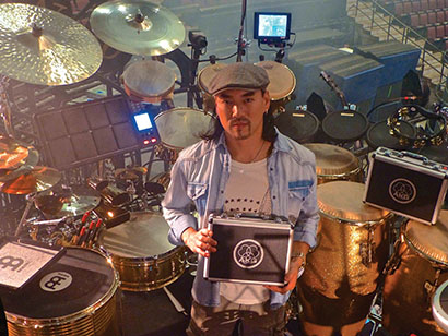Percussionist Taku Hirano Touring with AKG Microphones