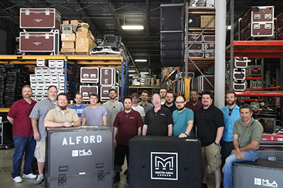 Alford Media Invests in Martin Audio MLA System
