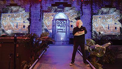 Raiding the Rock Vault Continues to Rely on AKG Mics. Pictured here, Keith Marks, production coordinator.