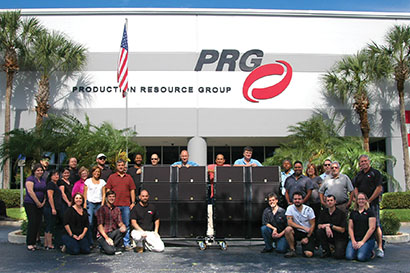 The event was hosted by Joe Mantegna and Gary Sinise and performers including the National Symphony Orchestra, Jennifer Nettles, Megan Hilty, the U.S. Army Chorus and Air Force Singing Sergeants. Pictured here with L-Acoustics' K2 system is the PRG crew.
