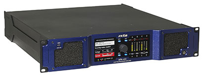 XTA launched its APA series, short for Adaptive Processing Amplification, at InfoComm 2014. The first model, the APA-4E8, pictured here, was featured by Group One Ltd.