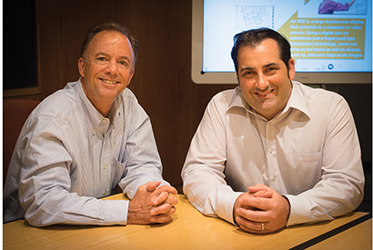 From left, Shoreview Distribution Inc. founder Luke Furr with National Sales Manager Rory Caponigro.