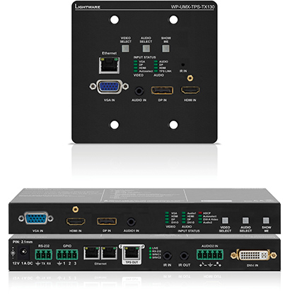 Lightware UMX-TPS-TX140 and WP-UMX-TPS-TX130