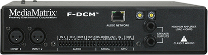 MediaMatrix F-DCM Dual Protocol I/O Device