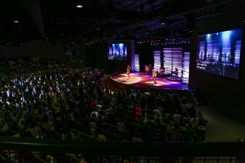 The Crossing Church in Las Vegas Installs Meyer Sound JM-1P, 1100-LFC Components