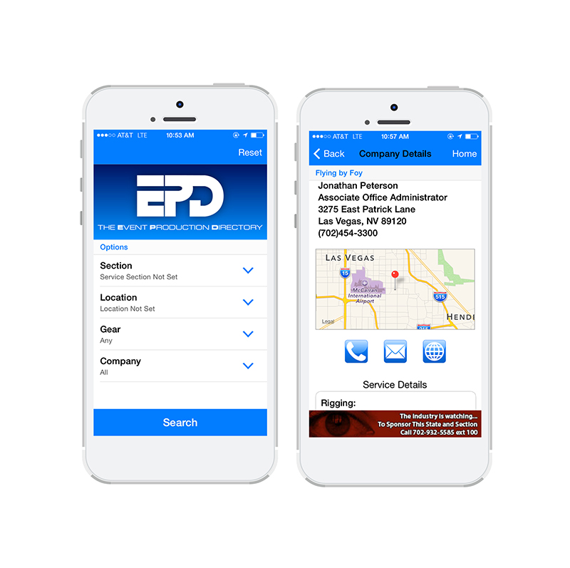 Event Production Directory (EPD) App Released