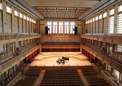 Another view of Weill Hall