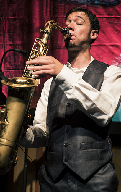 Saxophonist Danny Janklow Heard via AKG WMS4500 System