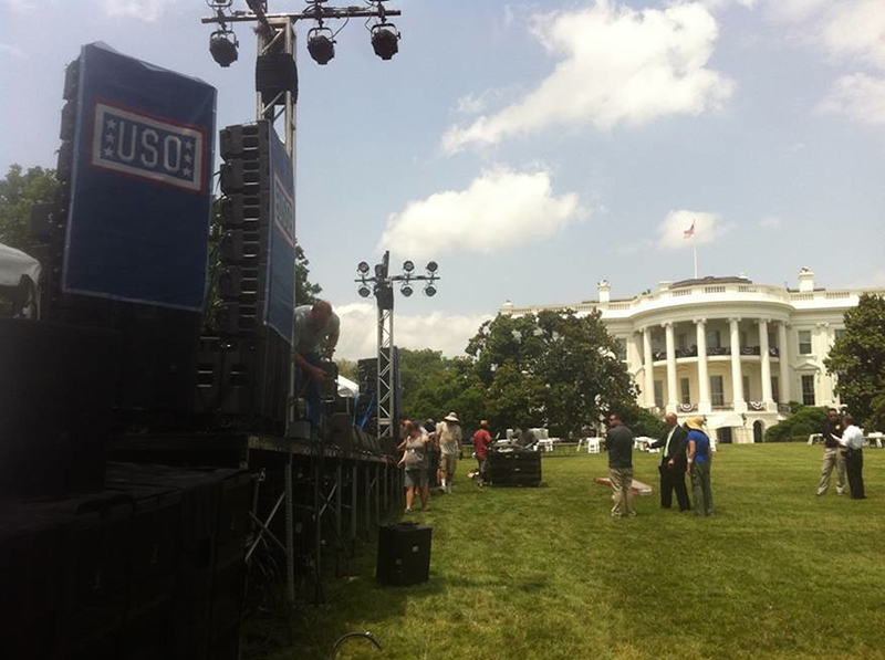 For USO 4th of July Pitbull Concert at the White House, Event Tech Provides Harman Gear